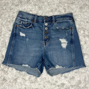 GAP Women’s Sz 25 Distressed Denim Shorts